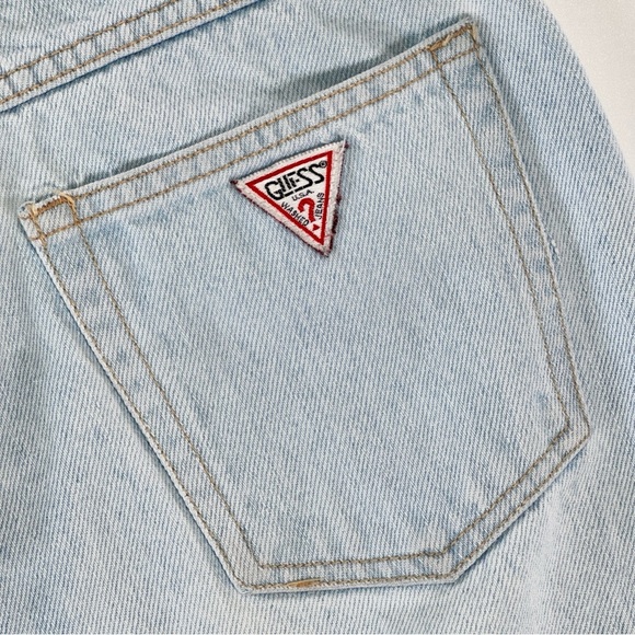 Vintage Guess Jeans High Rise Straight Georges Marciano Size 27 - Picture 9 of 12